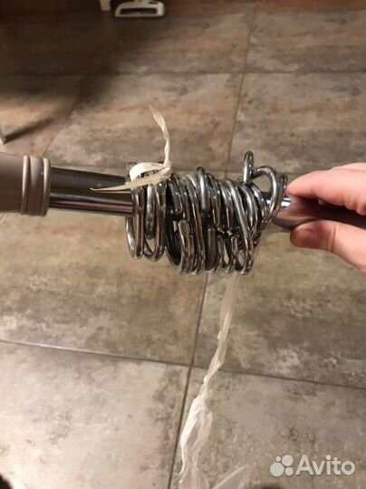 Палка для штор ванную