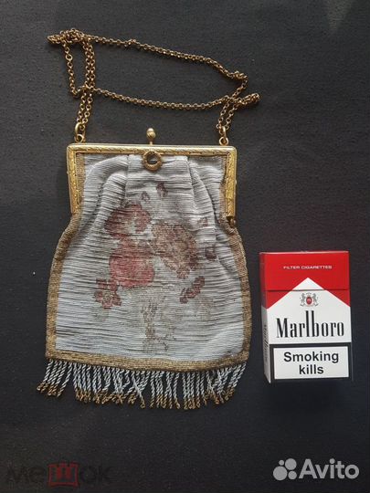 Сумочка, бисер, Россия. Середина XIX-го века