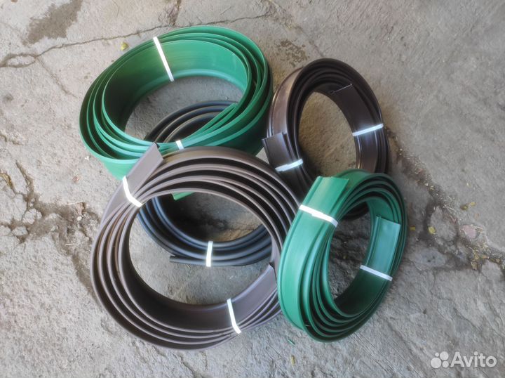 Бордюр садовый пластиковый