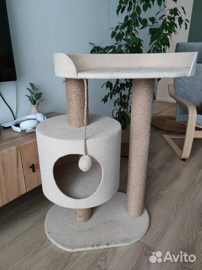 Когтеточка домик для кошки