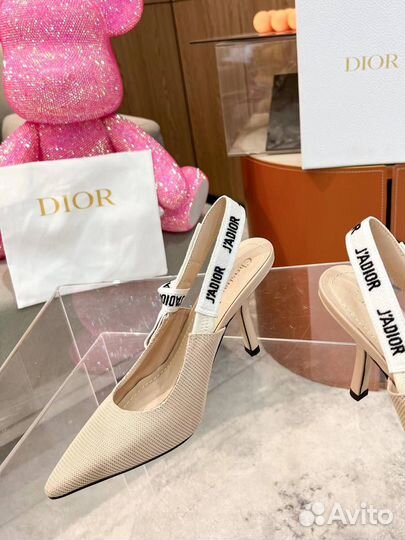 Женские туфли dior Slingback премиум