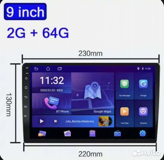 Магнитола для Toyota Allion Premio 2007+