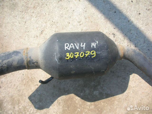 Задняя часть глушителя Toyota RAV 4 2013