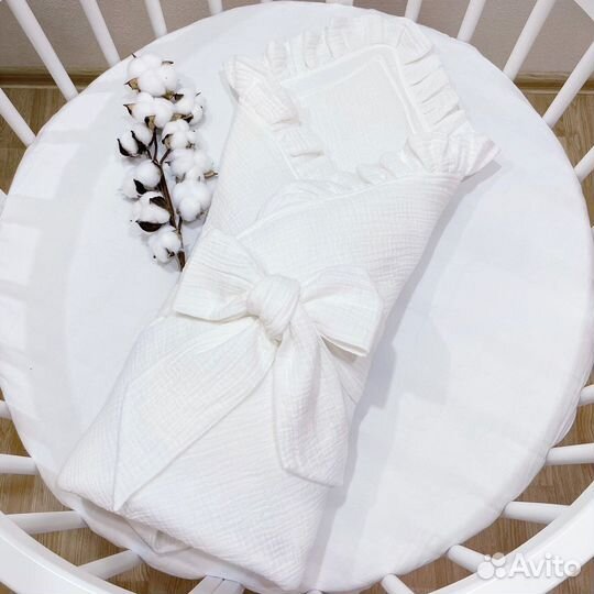 Конверт на выписку муслиновый