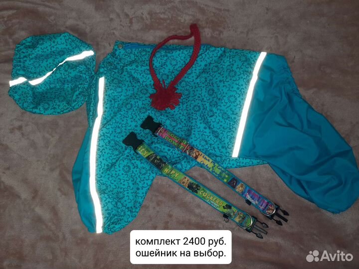 Комбинезоны на кокера, шапочки, ошейники