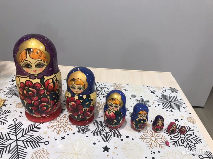 Матрешка деревянная