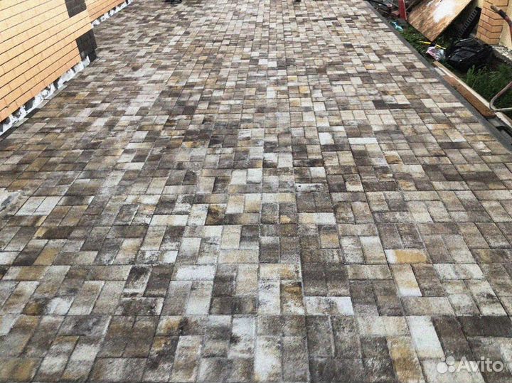 Тротуарная плитка новая от 120 м2