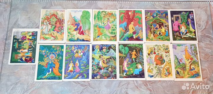 Открытки СССР 1960-х - 1970-х годов Искусство