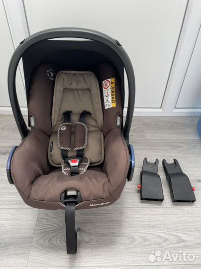 Автолюлька maxi cosi с адаптерами