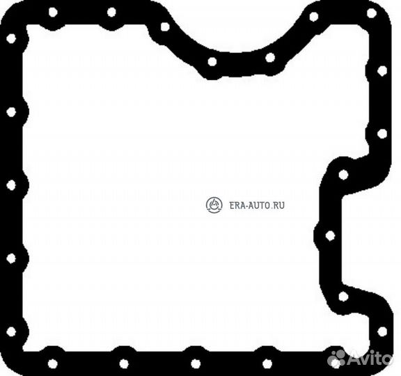 Elring 100141 Прокладка поддона BMW X5 N62 03- 4.4