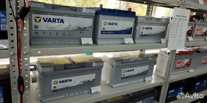 Аккумулятор Varta в Уфе расширенный ассортимент