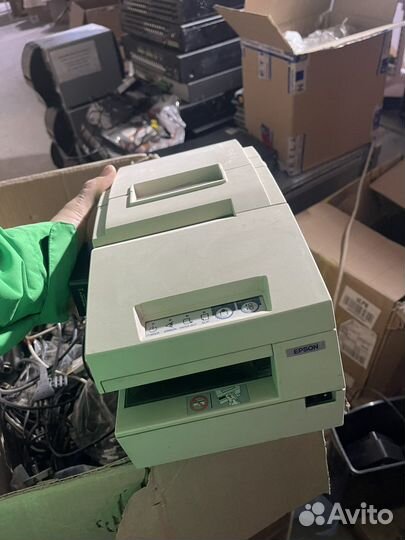 Гибридный чековый принтер Epson TM-h6000iii