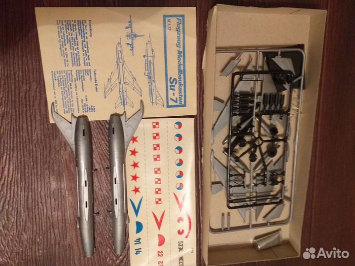 Модель самолета SU 7