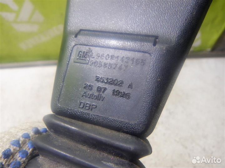 Ответная часть ремня безопасности Опель Вектра Б