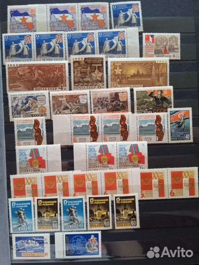 Почтовые марки СССР чистые