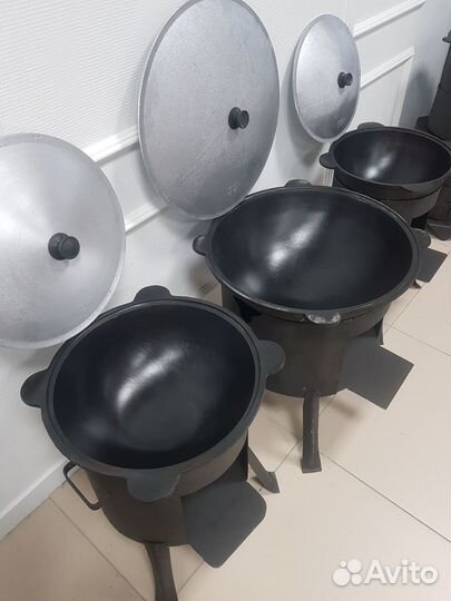 Казан с печью под казан