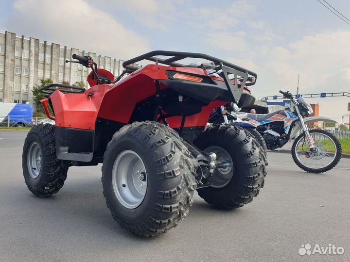 Квадроцикл irbis ATV250U псм + шлем