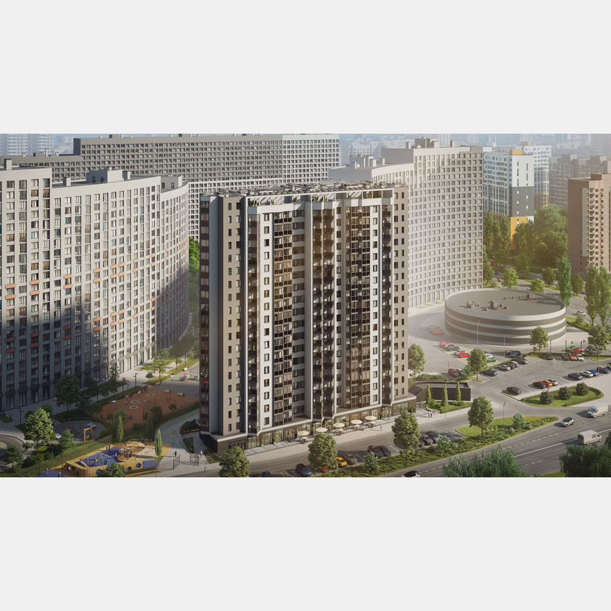 1-к. квартира, 37 м², 14/19 эт.