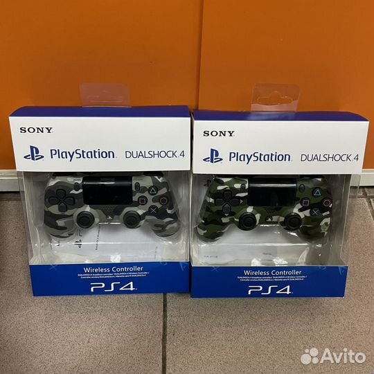 Джойстики Sony PS4 камуфляж новые