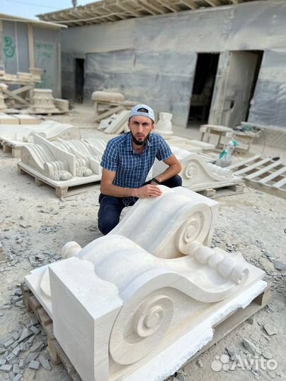 Кронштейн декоративный из камня