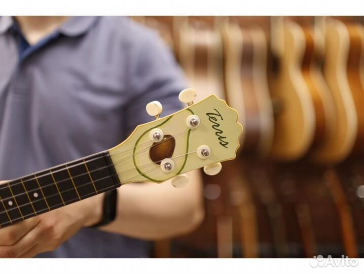 Terris plus-70 avocado укулеле сопрано