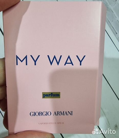 Armani my way eau de parfum пробник