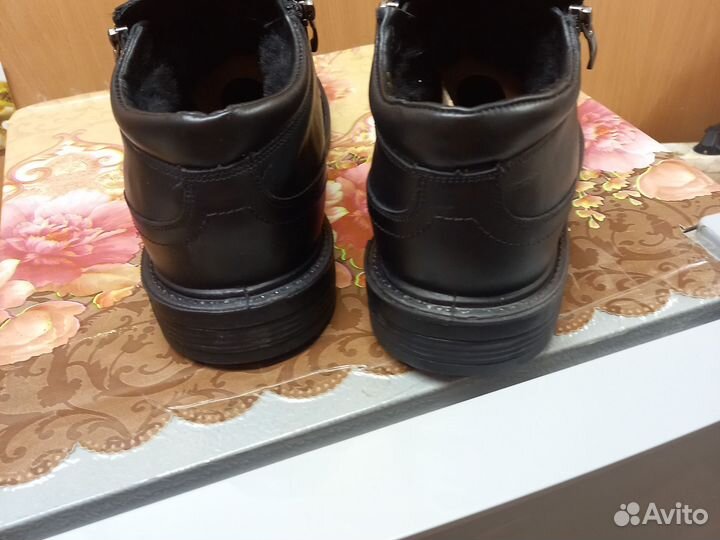 Полусапоги зимние на меху