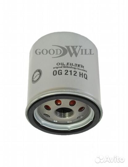 Goodwill OG212HQ Фильтр масляный двигателя
