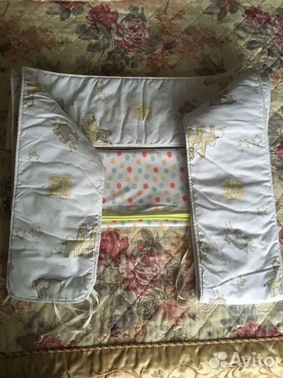 Бортик в детскую кроватку