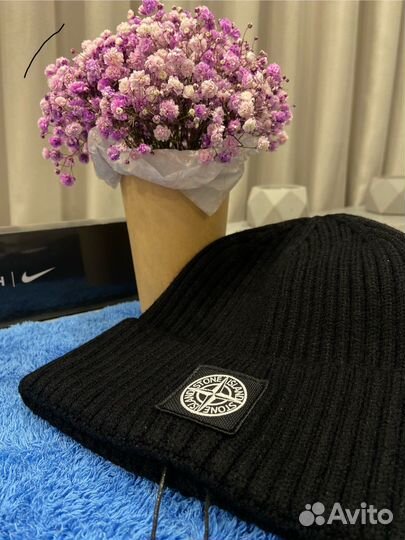 Шапка stone island новая