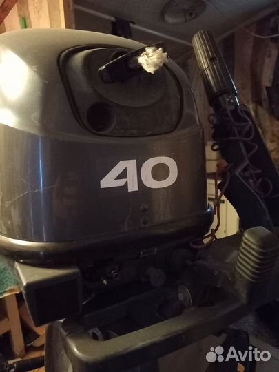 Лодка бударка с мотором 40 л. с