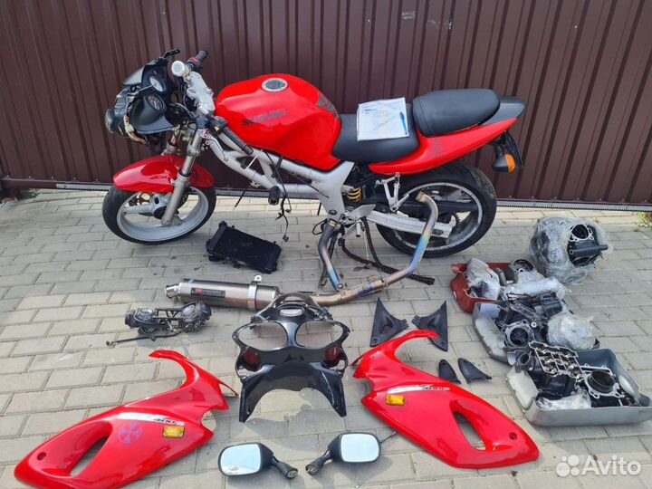 Suzuki sv400 sv разбор запчасти