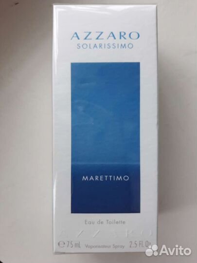 Мужская туалетная вода azzarro