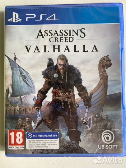 Assassin's Creed Valhalla PS4 Новый Диск