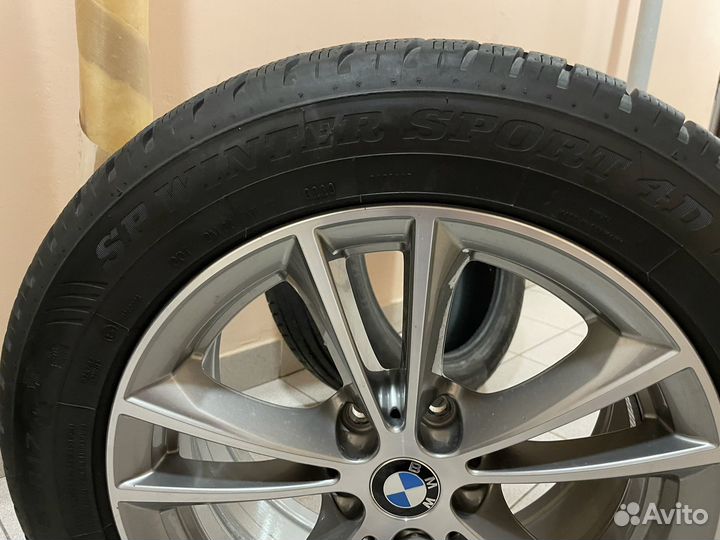 Оригинальные колеса на BMW 5 series R 17 с резиной