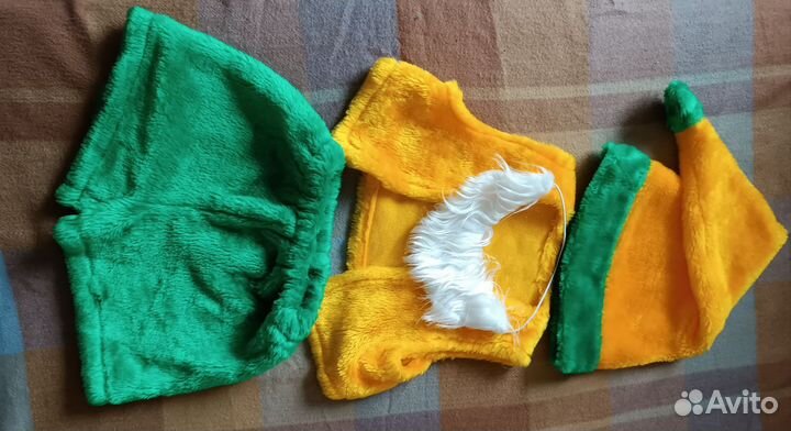 Новогодний костюм гномик и динозавр