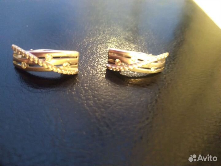 Серьги серебро 925 пробы