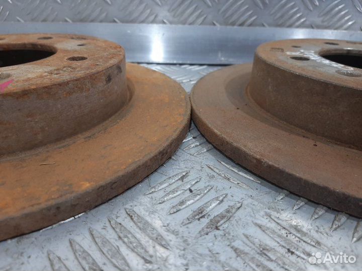 Диск тормозной задний Kia Cerato LD G4FC 2008