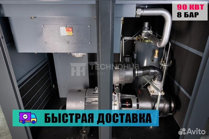 Винтовой компрессор ironmac IC 120/8 C VSD