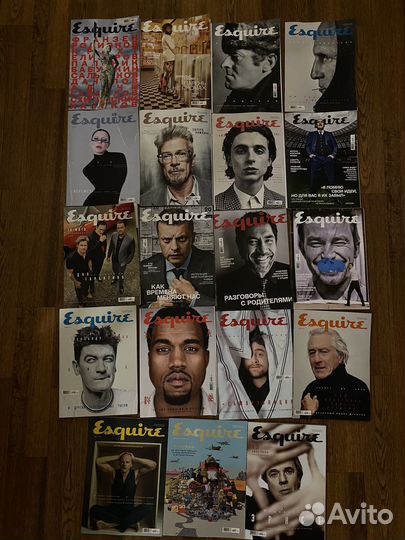 Esquire журнал 2018, 2019, 2020, 2021, 2022