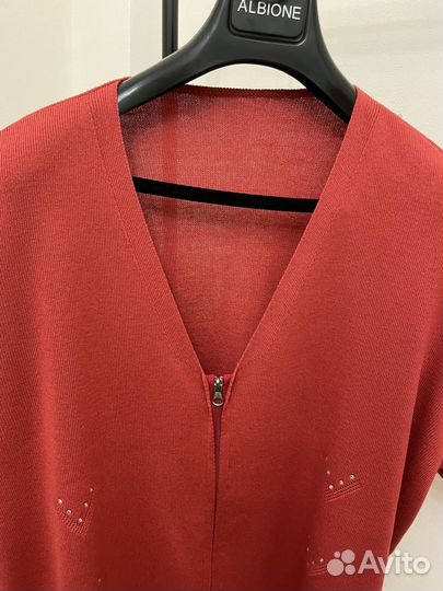 Кардиган блузка большого размера 56-58 Италия