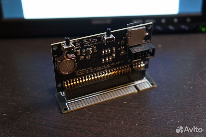 Divmmc для ZX Spectrum /128K/2*sdслота/RTC/батарея