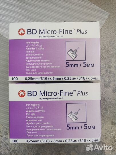 Игла для шприц-ручек BD Micro-Fine Plus 30G