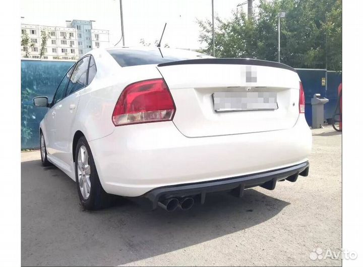 Диффузор заднего бампера Volkswagen Polo