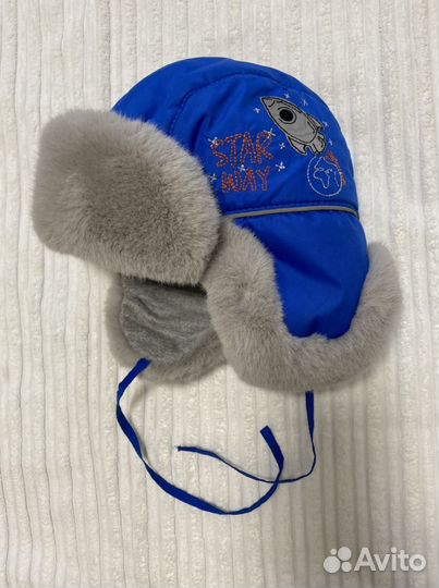 Шапка зимняя для мальчика
