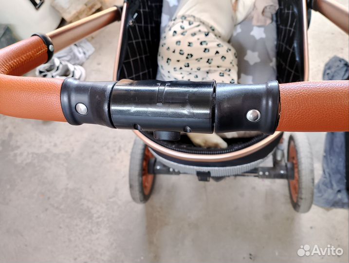 Коляска luxmom 3 в 1 бу