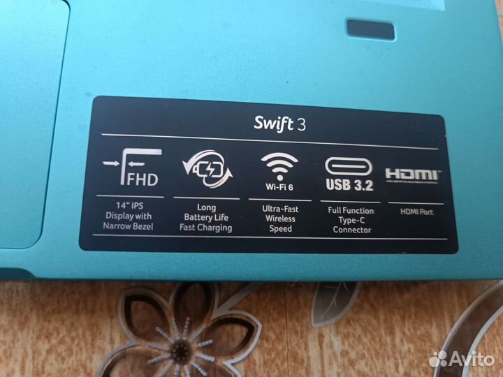 Ноутбук acer swift 3