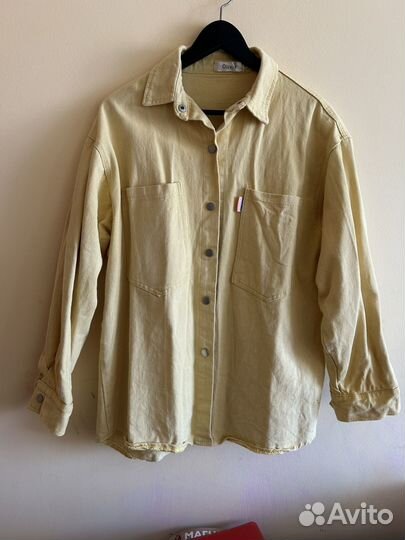 Рубашка джинсовая 50 размер