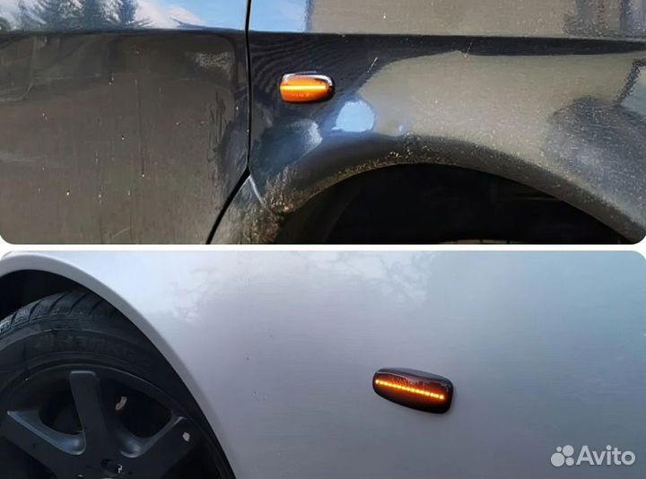 Динамические поворотники Mercedes Benz W210 Vito