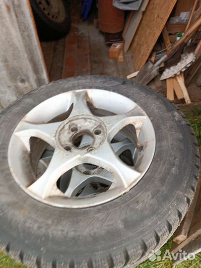 Зимние колеса r14 renault logan